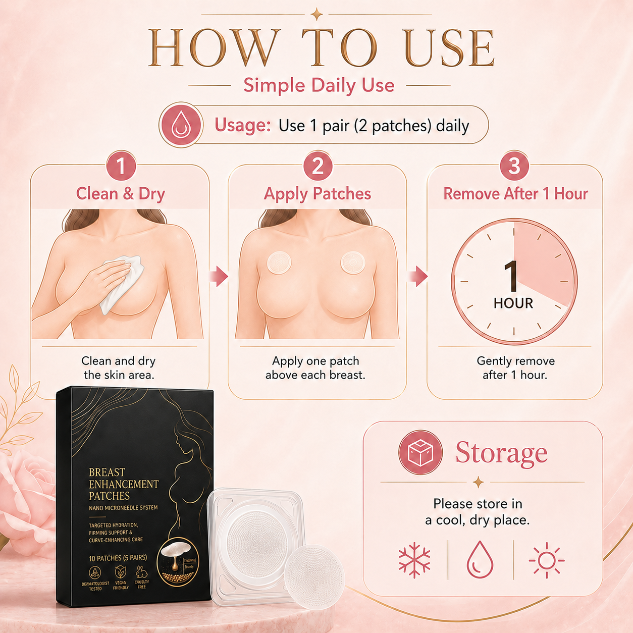 Breast Enhancement Patches