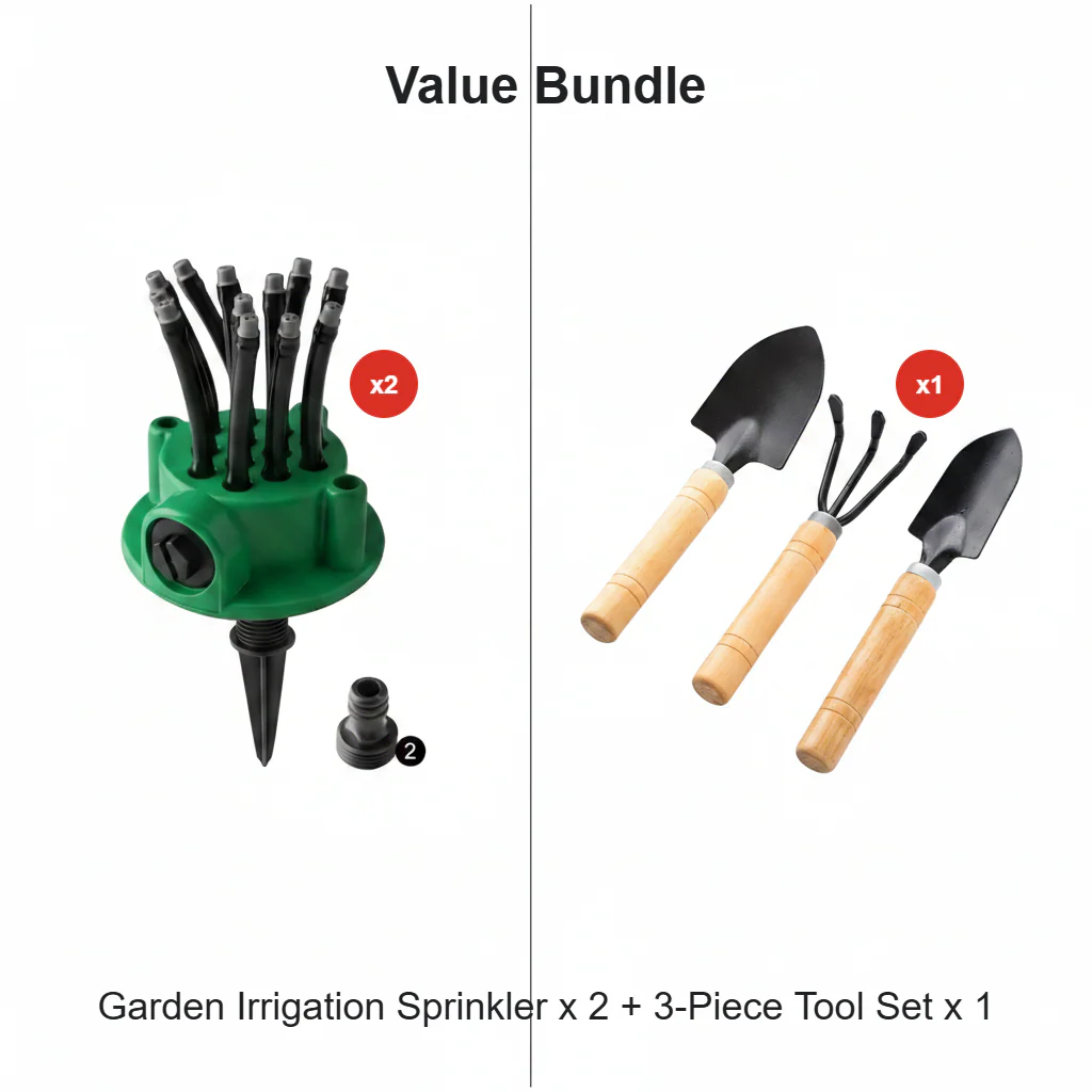 🔥Precision Irrigation Sprinkler – 360° multi‑directional, custom spray patterns. Gentle on delicate plants. Save water, grow better. 🌱✅