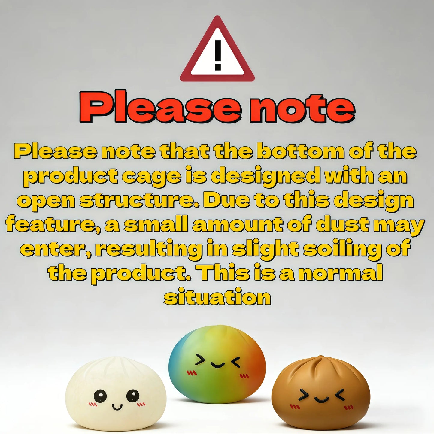 Smiling Dumpling Squishy Mystery Fidget Toy