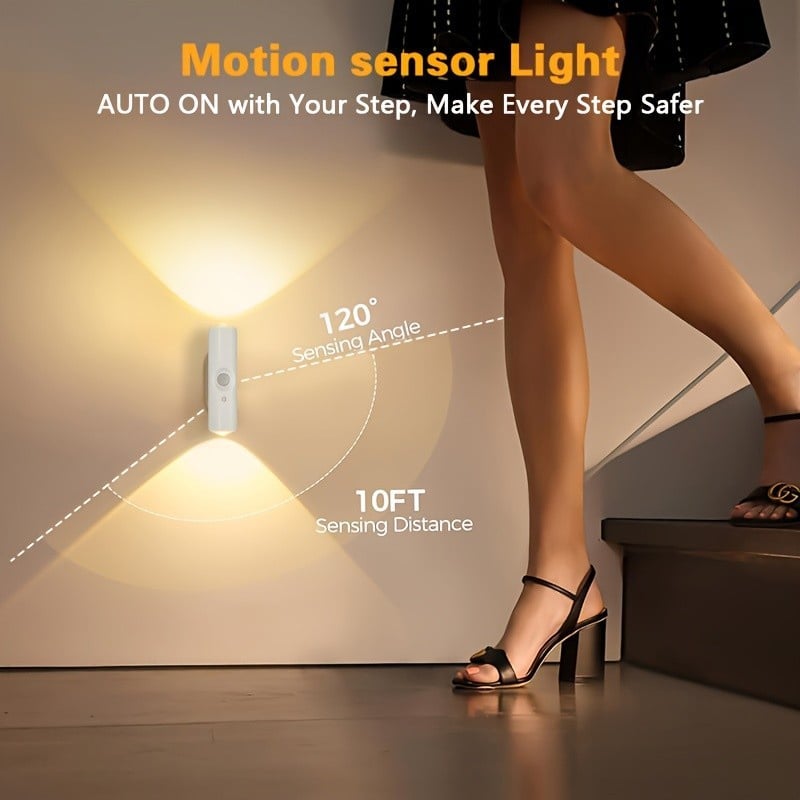 ⏳Rechargeable Smart LED Motion Sensor Ambient Light