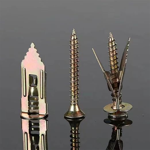 2026 Advanced Self-Drilling Drywall Anchors, Gypsum Board Screws Kit for Installations