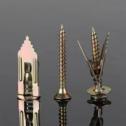 2026 Advanced Self-Drilling Drywall Anchors, Gypsum Board Screws Kit for Installations