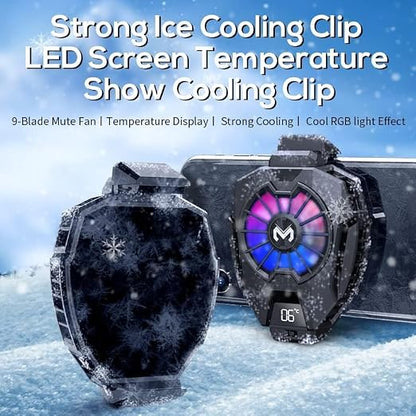 Mobile Phone Cooling Fan – Portable Gaming Radiator