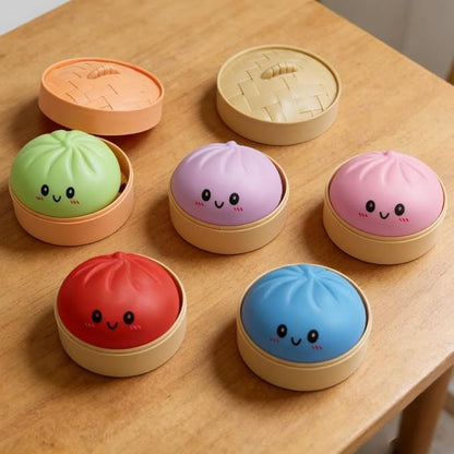 Smiling Dumpling Squishy Mystery Fidget Toy