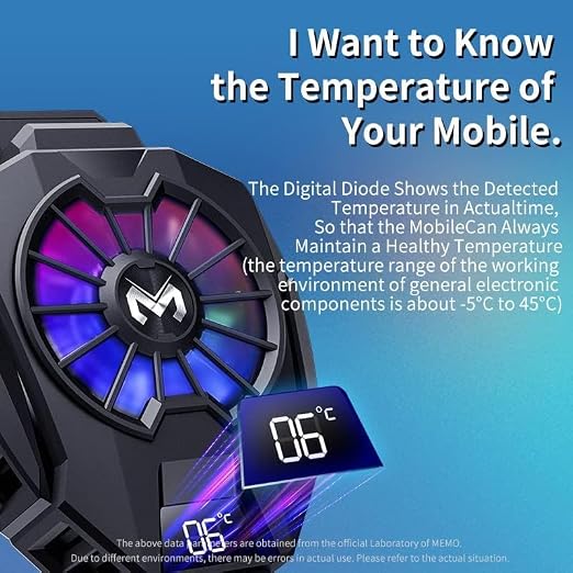 Mobile Phone Cooling Fan – Portable Gaming Radiator
