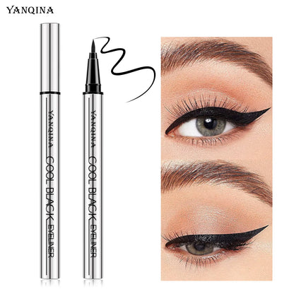 Waterproof Long Lasting Smudge-proof Gel Eyeliner Pen, Silky Vegan Formula