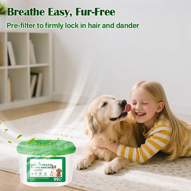 Home Pet Fur and Odor Removal Box