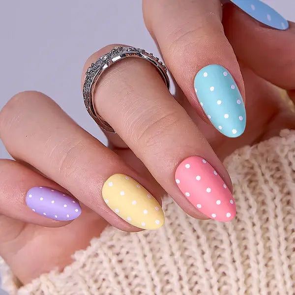 Salon-Quality Milky White Press-Ons: Extra Short Squoval Nails