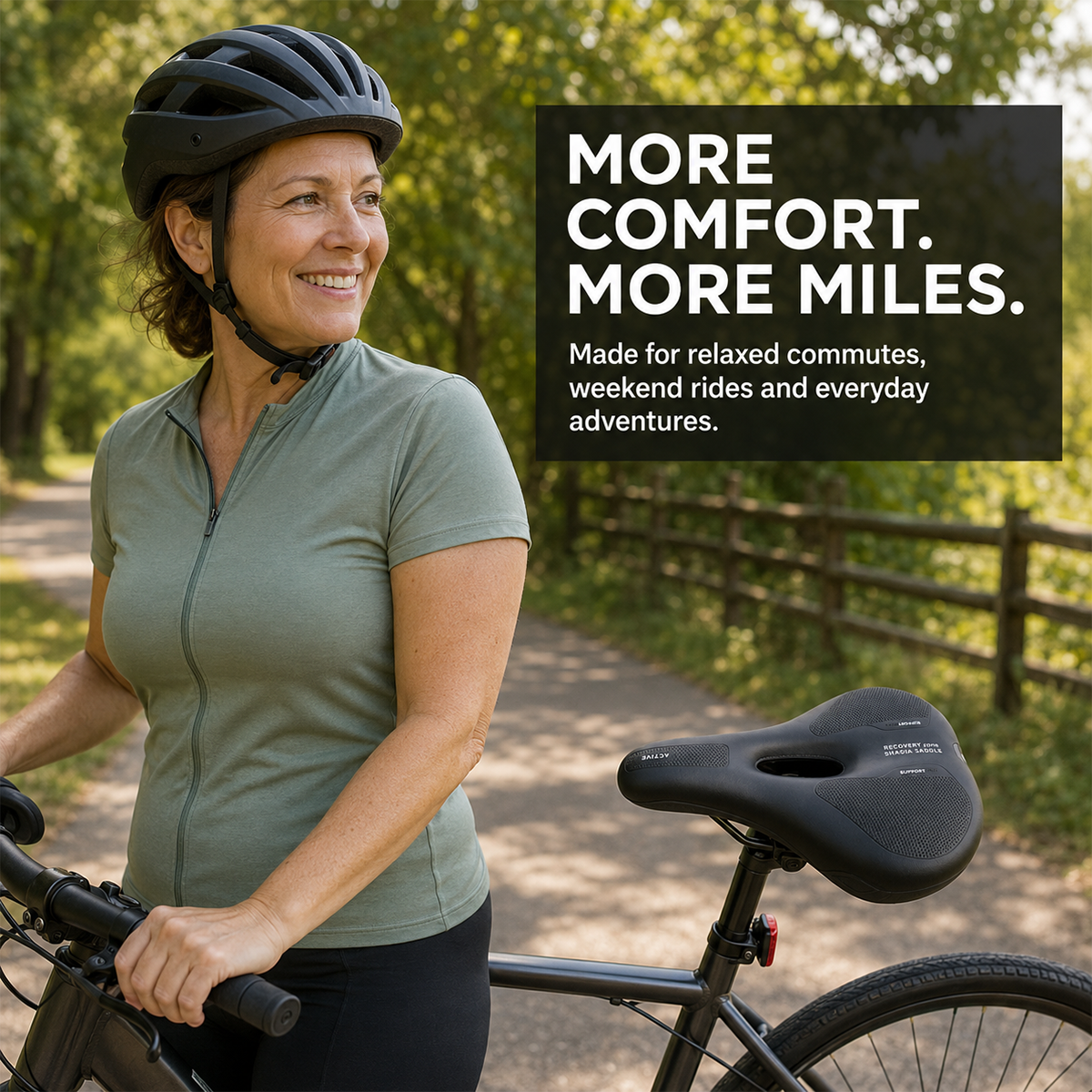 Pressure-Balance Bicycle Saddle