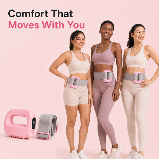 Hands-Free Fascia Massager for Muscle Relaxation & Recovery