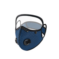 Navy blue [with lenses]