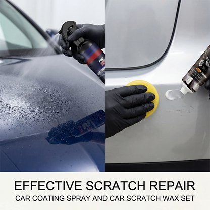 Car scratch repair wax, car paint protection polishing scratch remover & surface care cleaner