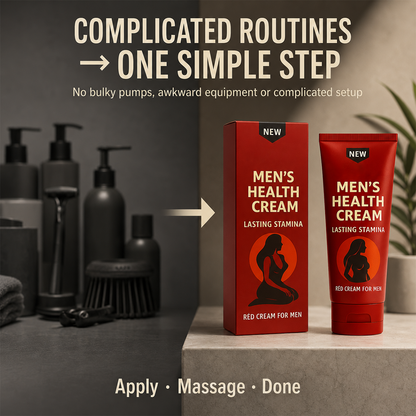 Men's Health Cream,Men’s Confidence Vitality Cream