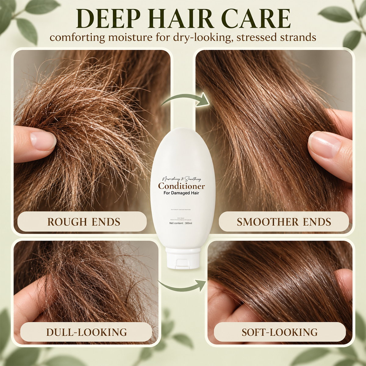 🔥Nourishing and smoothing conditioner for damaged hair