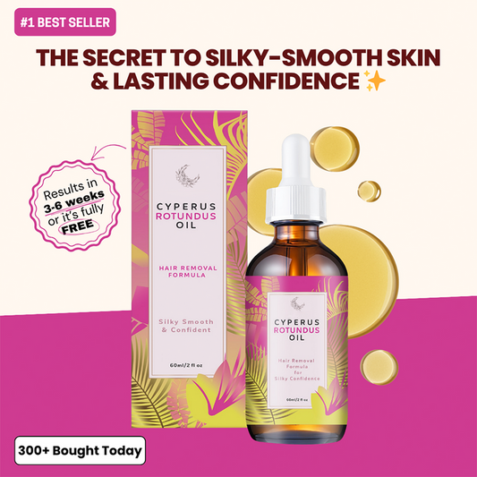 Cyperus Rotundus Oil for Natural Hair Reduction