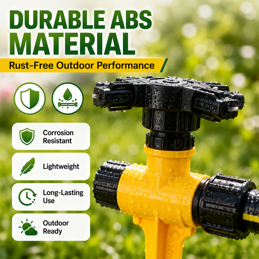 360° Rotation Auto Irrigation System Garden Lawn Sprinkler Patio