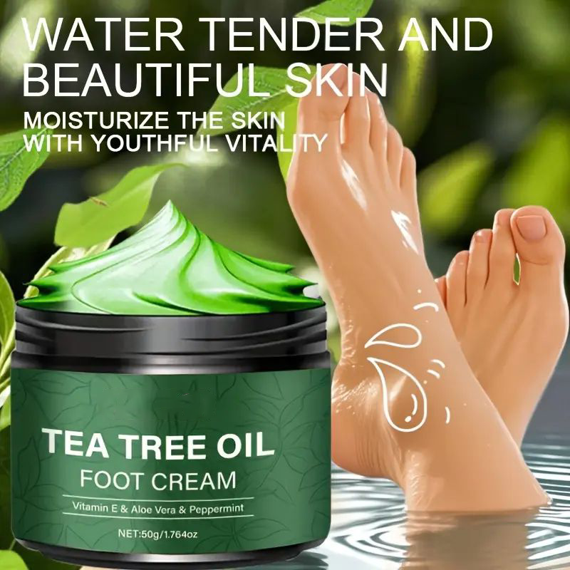 Tea tree oil foot cream