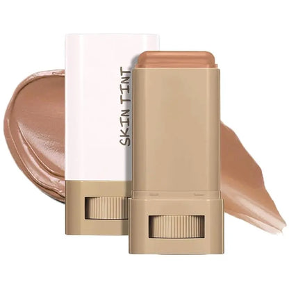 Foundation,Beauty Skin Tint, Full Coverage Serum Skin Tint,4 in 1 Foundation Moisturizing Stick Foundations Face Stick