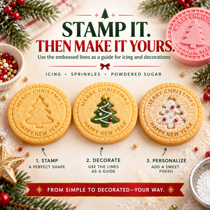 🔥Don’t Miss Out⚡Festive Christmas Cookie Cutter Set
