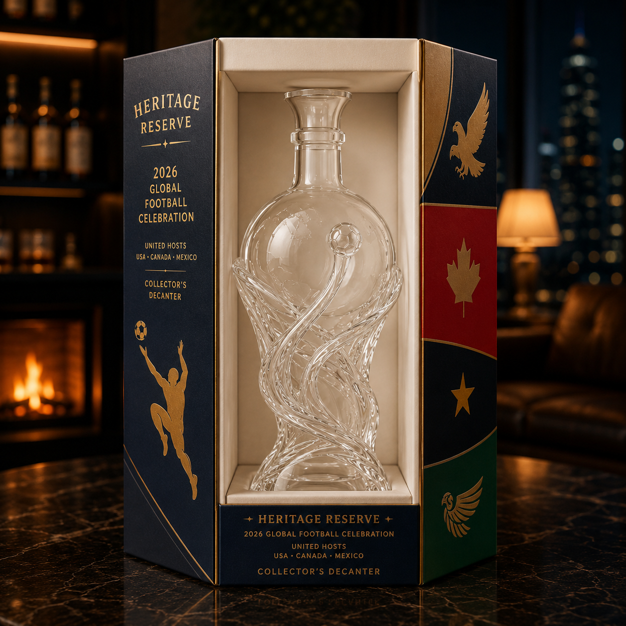 2026 Global Football Celebration Collector’s Decanter