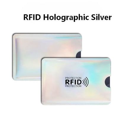 🛡️RFID-Blocking Card Sleeves – Slim Multi-Color Covers for Credit, Debit & ID Cards