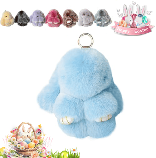 🐰 Handmade Soft Bunny Charms