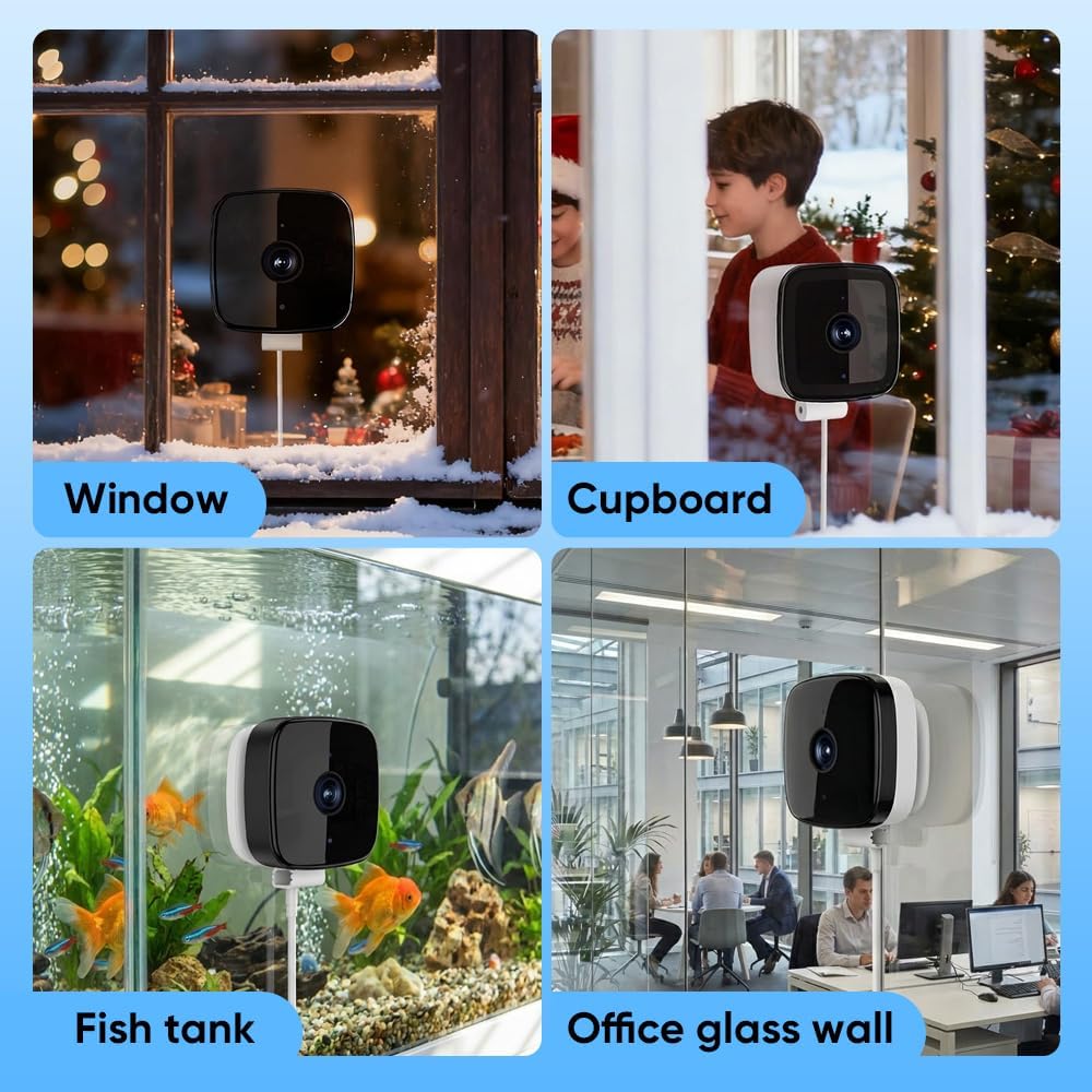 Smart 2K Window Security Camera