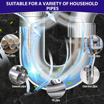 Pipeline Dredging Agent, Heavy Duty Hair Clog Remover, Toilet & Drain Cleaner