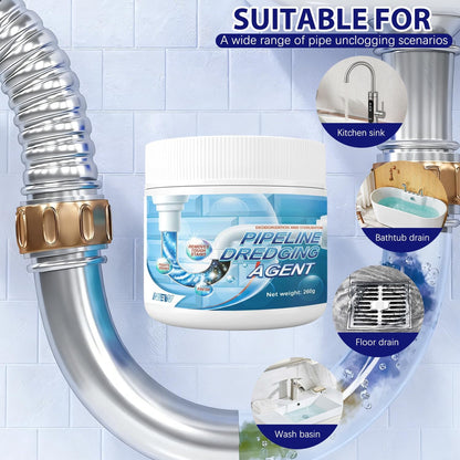 Pipeline Dredging Agent, Heavy Duty Hair Clog Remover, Toilet & Drain Cleaner