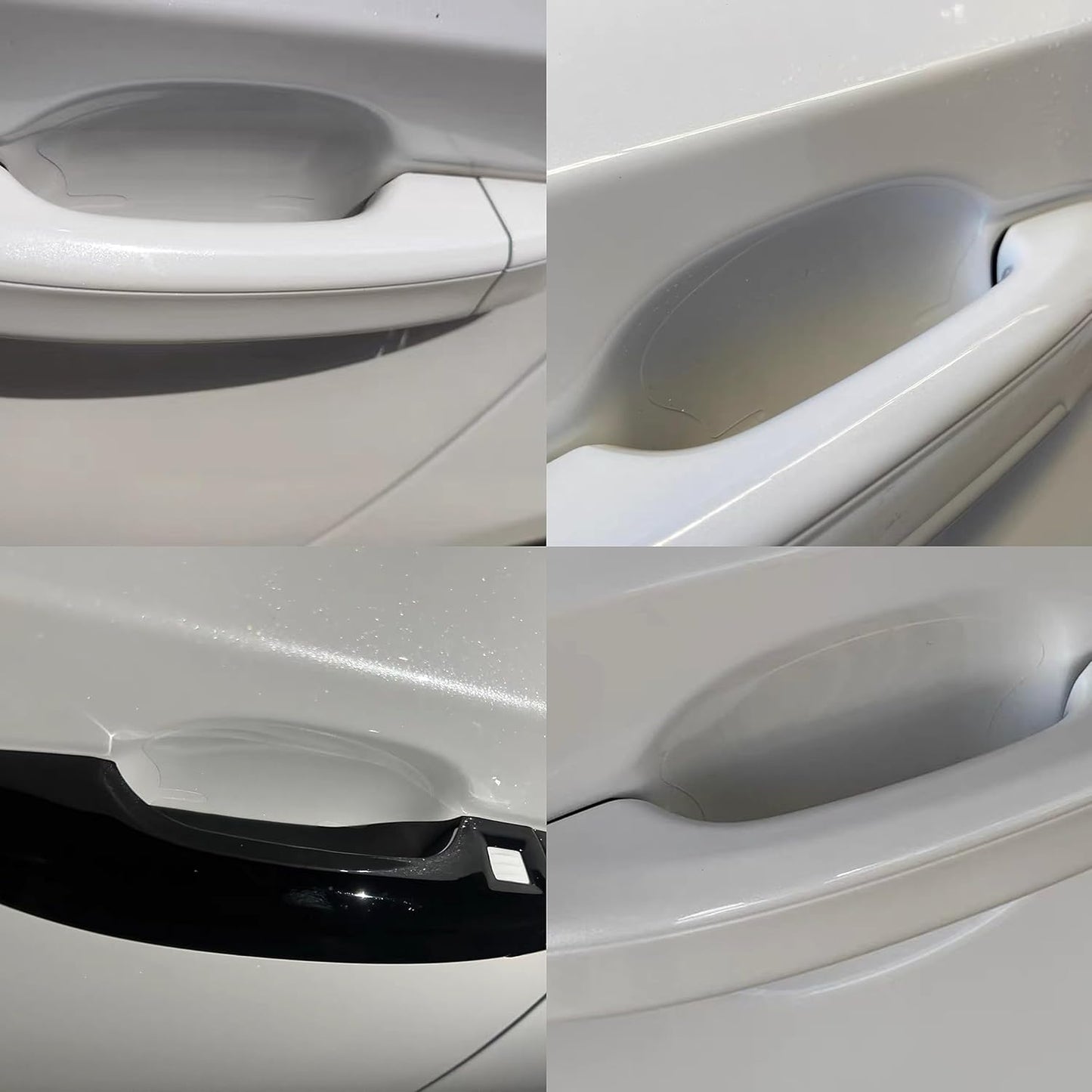 Car Door Handle Protective Film, Transparent Waterproof Car Door Handle Protector