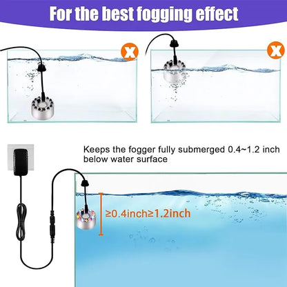🎃🔥Mist Maker Ultrasonic Fogger-Indoor/outdoor Landscaping & Halloween Decoration