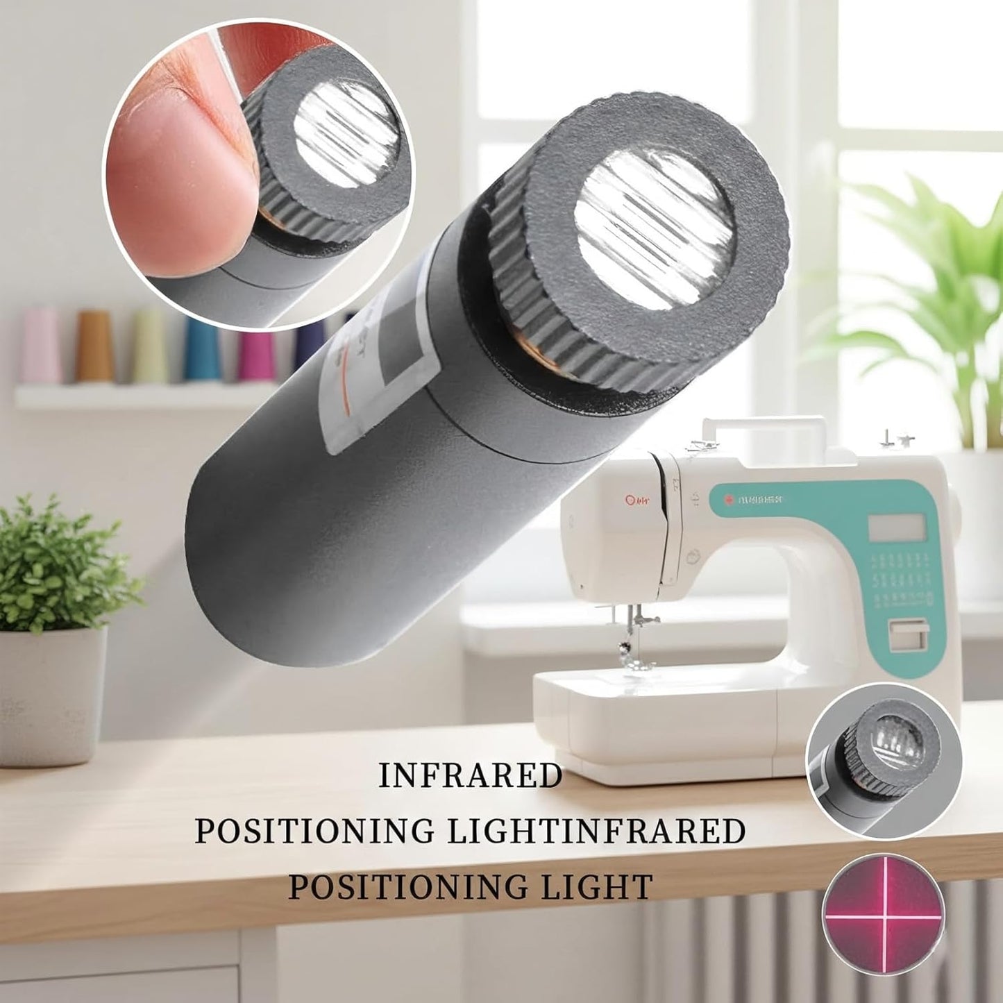 🔥Magnetic Positioning Quilting Light for Sewing Machine