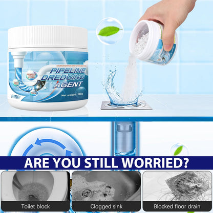 Pipeline Dredging Agent, Heavy Duty Hair Clog Remover, Toilet & Drain Cleaner