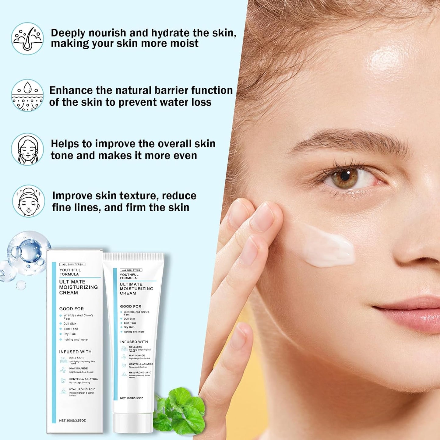 Youthful Formula Moisturizing Cream 100mL