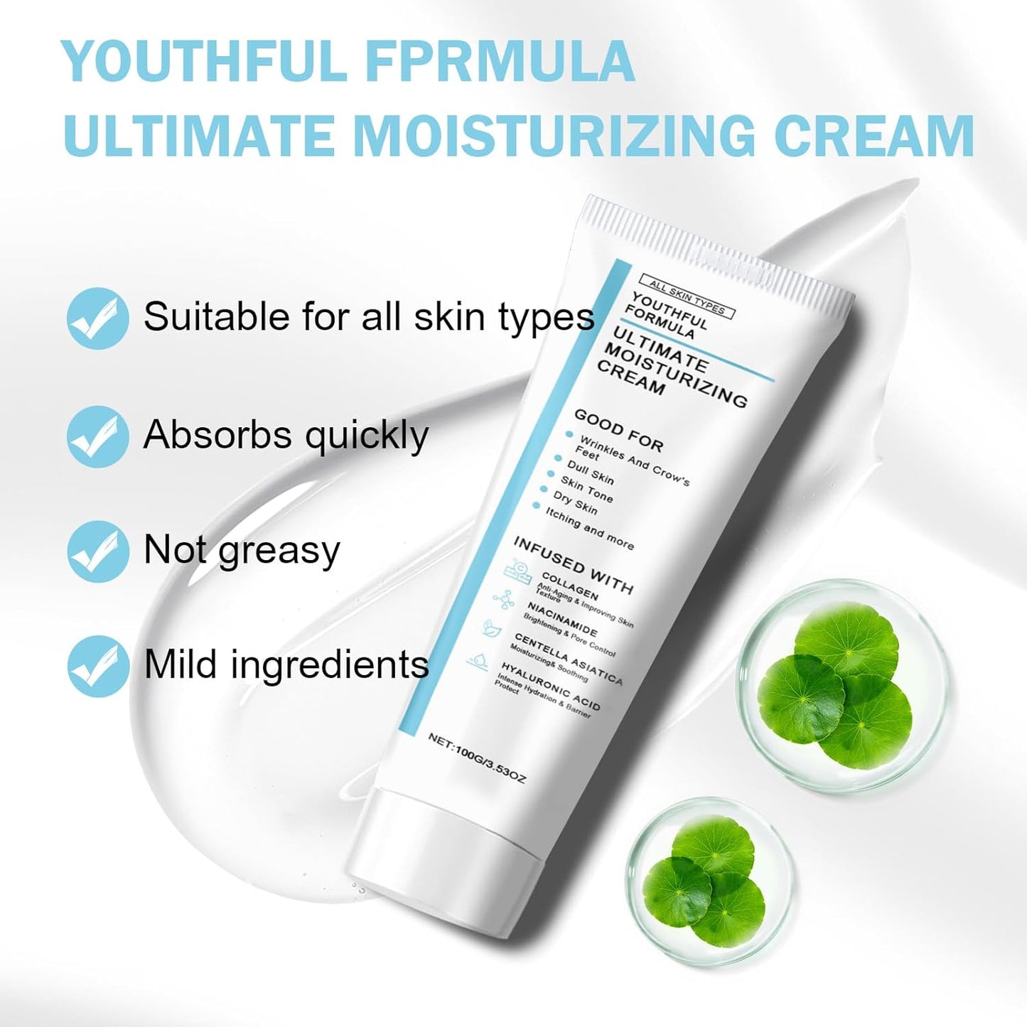 Youthful Formula Moisturizing Cream 100mL