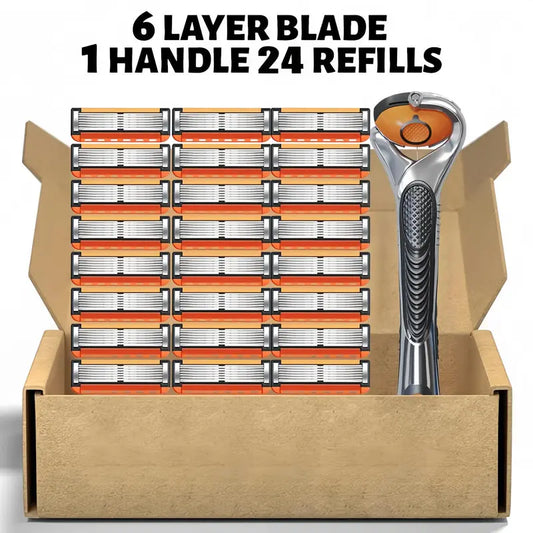 Men's Unscented Precision Razor Blade Replacement Handheld Kit🪒
