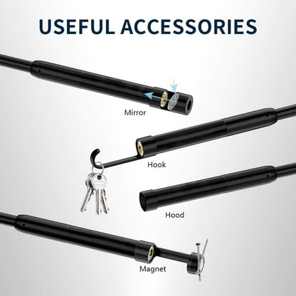 16.4ft Waterproof Endoscope Camera with LED Light for Smartphones