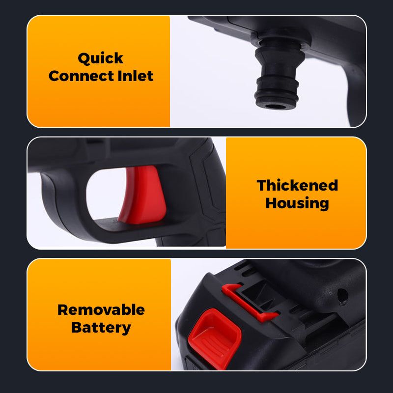 🔥Cordless Portable Multi-Function High Pressure Water Blasters