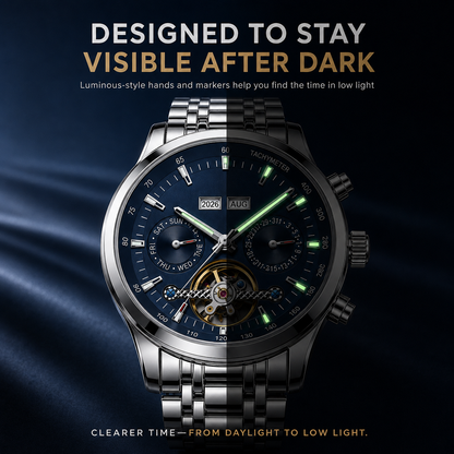 ⌚High-End Skeleton Tourbillon Watch💎