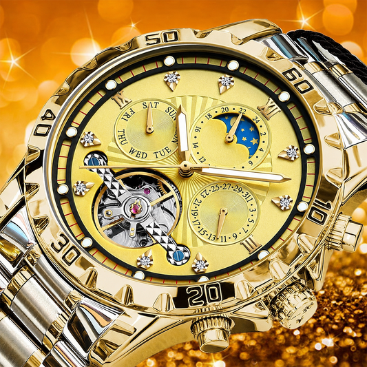 Men's Quartz Business Watch – Luminous Waterproof