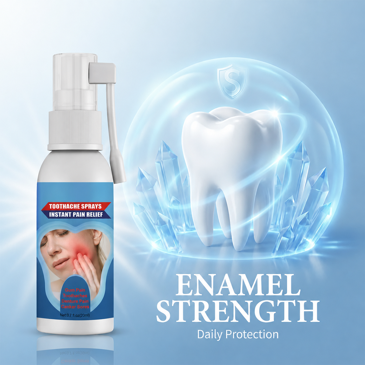✨Fast-Acting Toothache Spray for Teeth & Gums | Fresh Breath & Daily Oral Comfort Support