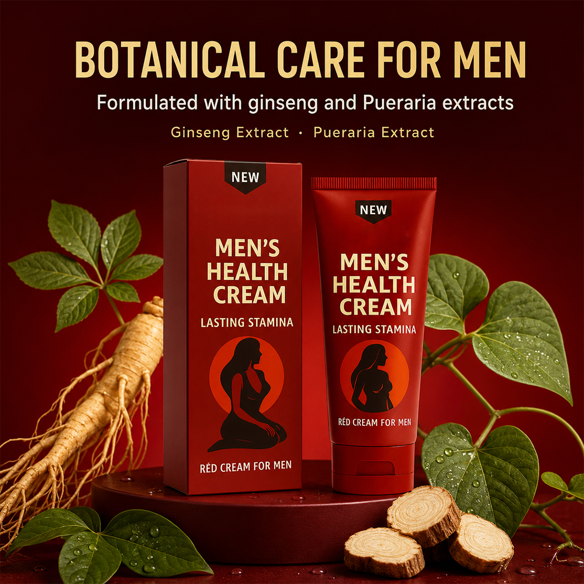Men's Health Cream,Men’s Confidence Vitality Cream