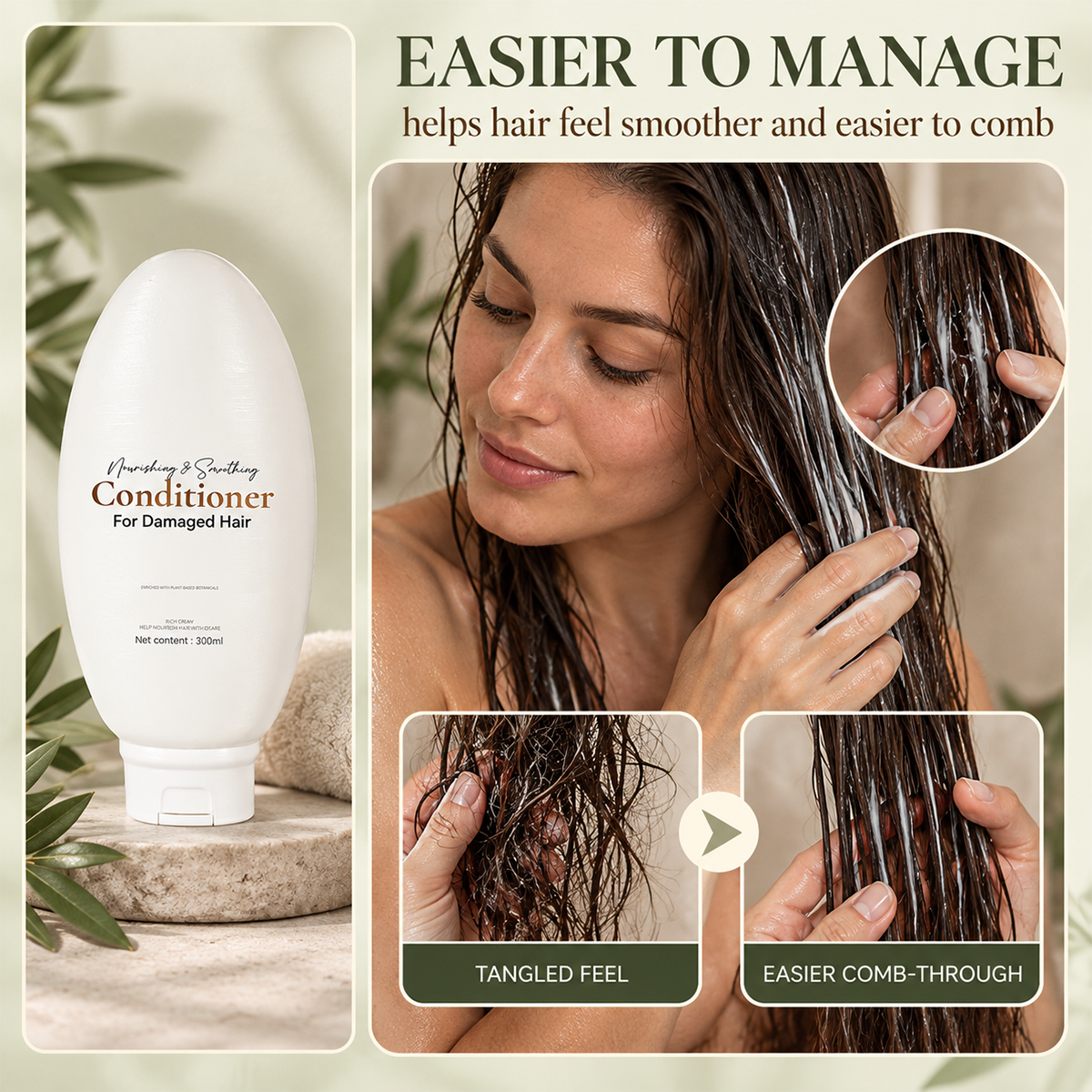 🔥Nourishing and smoothing conditioner for damaged hair