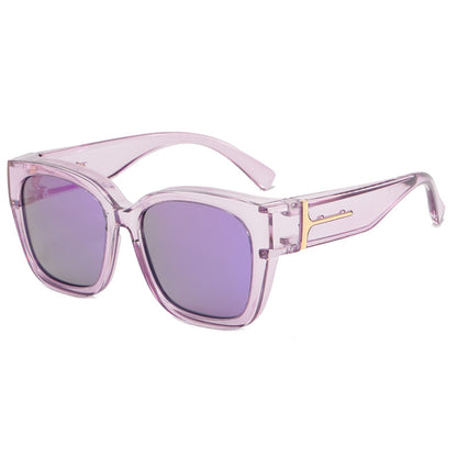 Women’s Polarized Square Sunglasses – Lightweight UV400 Shades for Driving, Beach & Travel
