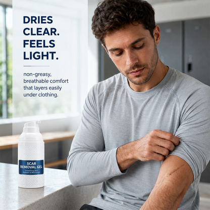 SCAR REMOVAL GEL - Flatter, Smoother, Calmer Scars in as Little as 3 Days