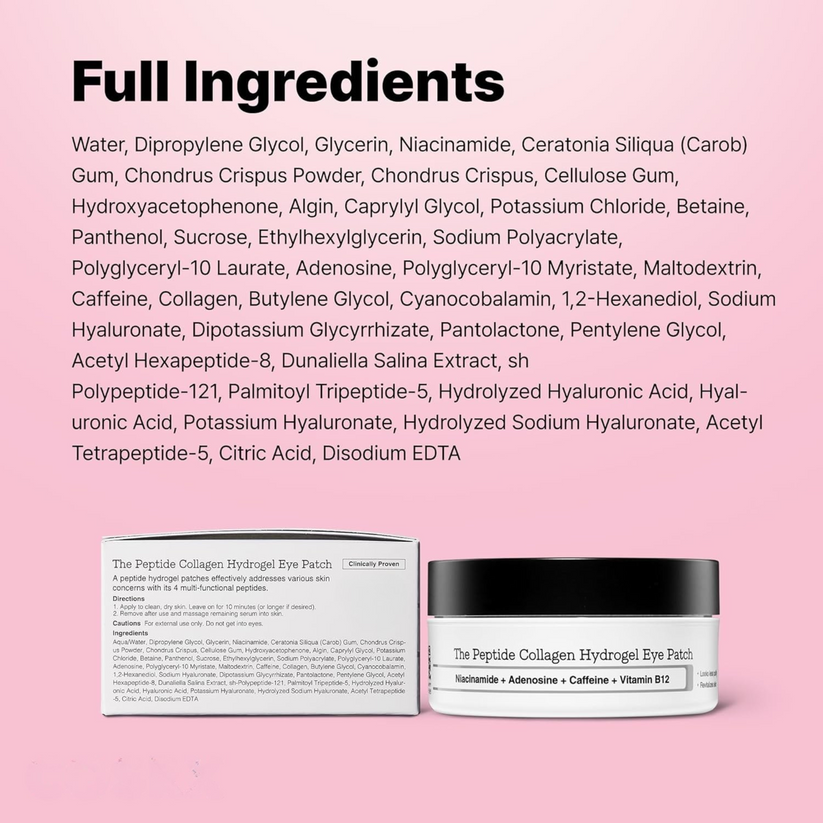 Orvyla Peptide Collagen Hydrogel Eye Patch