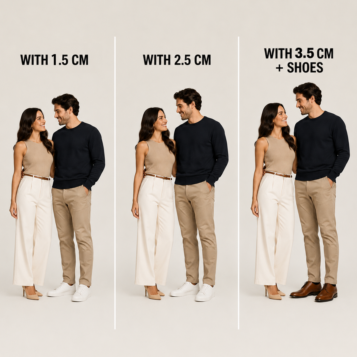 Invisible Lift Insoles – Cushioned Height Boost Inserts for Daily Comfort