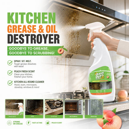 Duty Kitchen Degreaser Spray - 120ml Multi-Use Kitchen Household Products