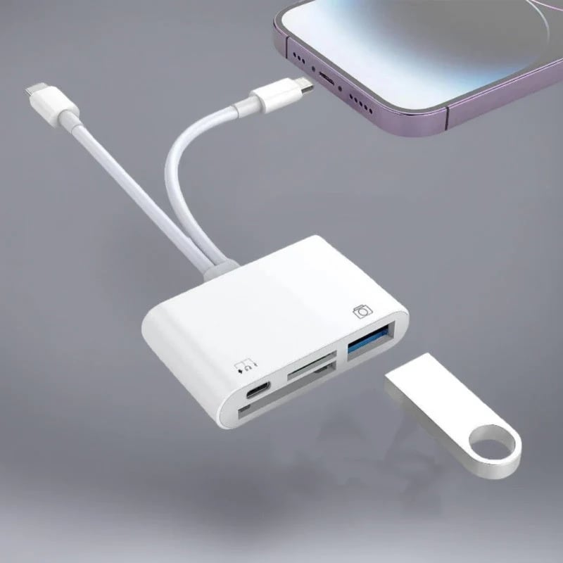 5-in-1 USB-C Memory Card Reader (Upgraded Version)