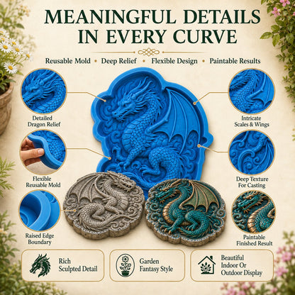 ✨Create Your Own Garden Art - Reusable Mold for Stepping Stones